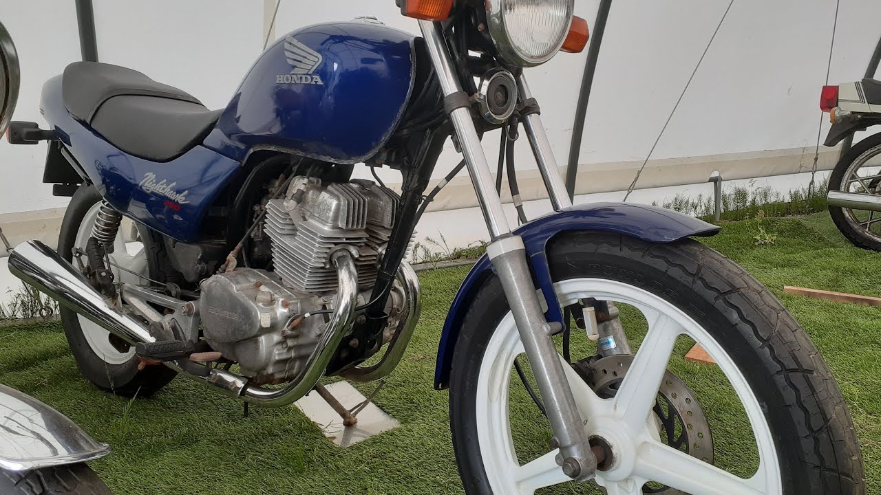 ホンダ ナイトホーク250 Blu - YouTube