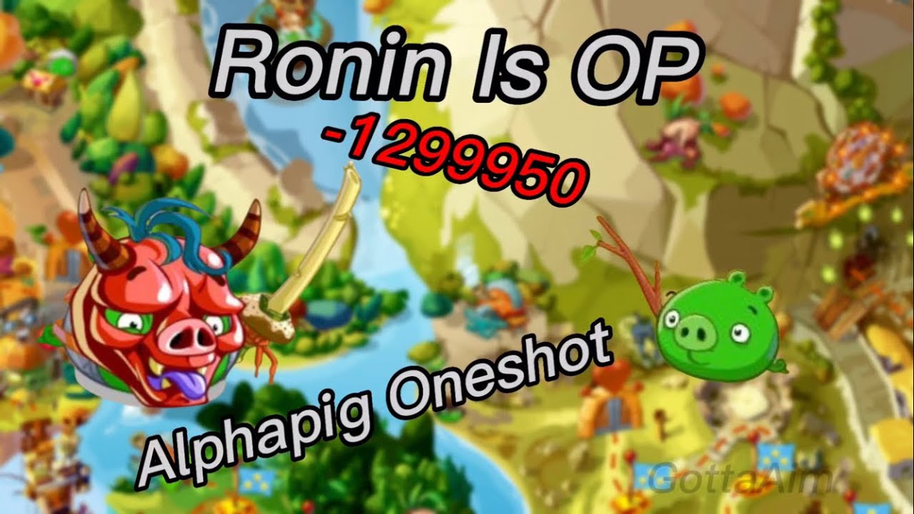 Alphapig Oneshot Is Real (Angry Birds Epic)