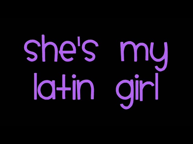 Justin Bieber Latin Girl