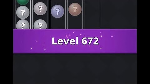 Color Bubble - Ball Sort Puz (Level 672)