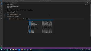 Python for Pentesters II - 4 - The Socket Module for Network Communication - A TCP Server Client