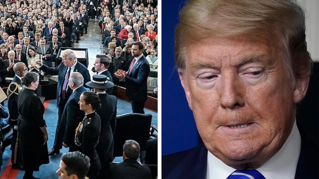 Trump PANICS over tiny crowd, moves inauguration indoors
