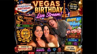 Gambling my mortgage for my birthday so I can become a streamer. #slots #casino #gambling #live #pov