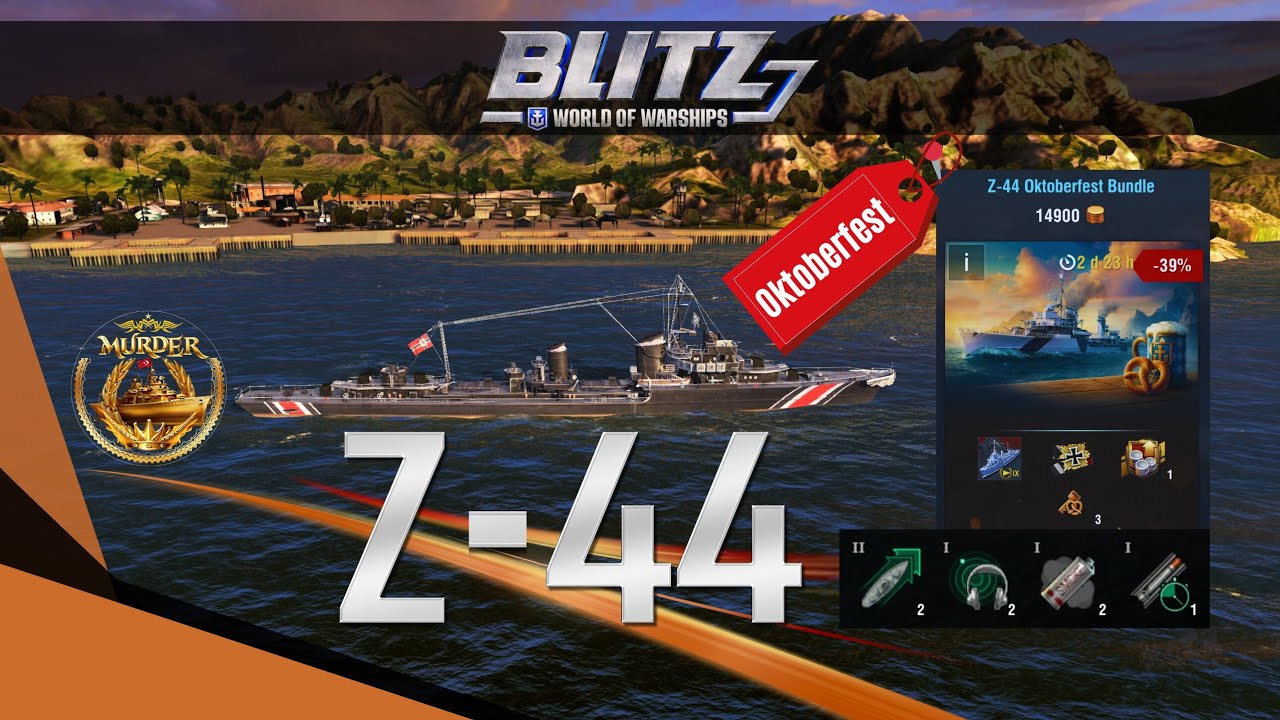 World of Warship Blitz • Z-44