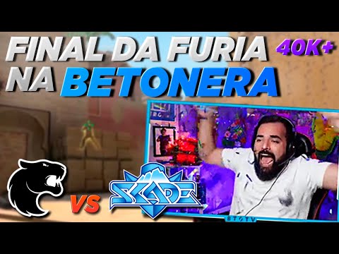 É FINAL COM RECORDE NA BETONERA - FURIA vs SKADE! ELISA INVITATIONAL.