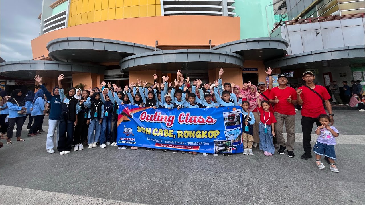Sdn cabe rongkop goes to jogjakarta with sabila 354 tour
