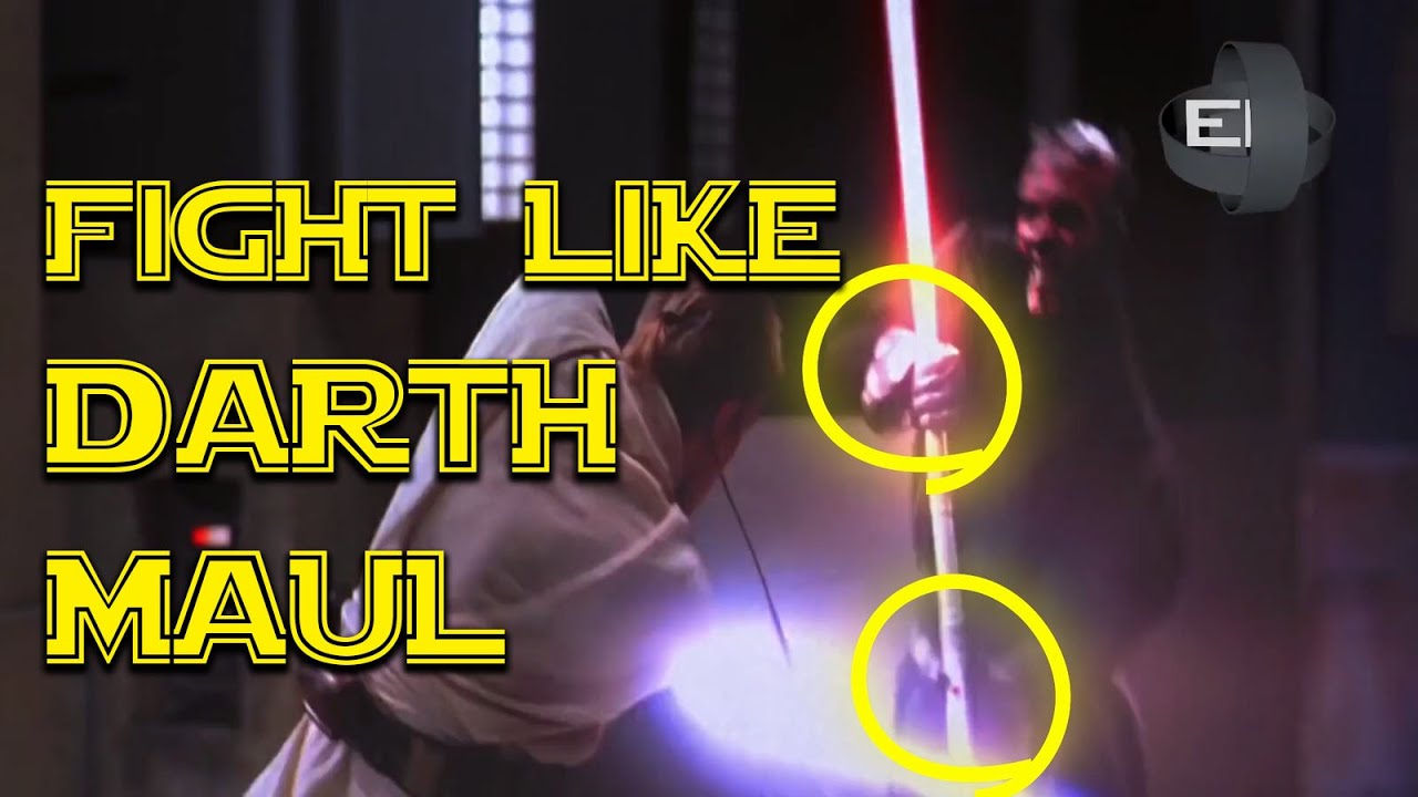 Fight Like Darth Maul