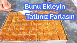 😱😱😱BİR KAŞIK EKLEYİN TATLINIZ PARIL PARIL PARLASIN✅️