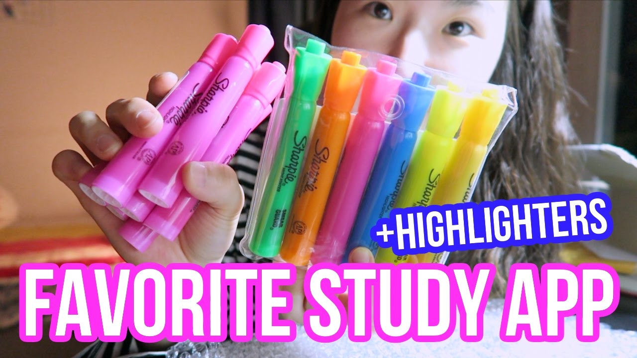 FAVORITE STUDY APP, VOTING, HIGHLIGHTERS ️ MED SCHOOL STUDENT LIFE l twinklinglena YouTube