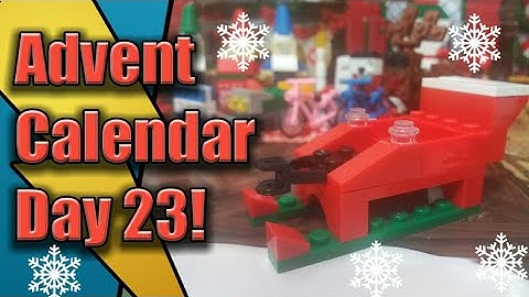 Wilko Blox Advent Calendar day 23!