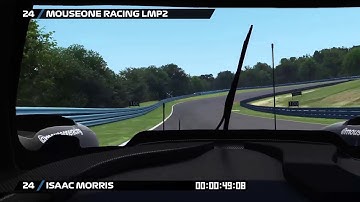 Watkins Glen Hotlap - Isaac Morris Oreca LMP2 (1:31.867)