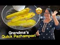 🍌 Grandma’s Quick Pazham Puri for Today’s Tea Time! | Evening Snack Special | Pappu &amp; Grandma 🍵
