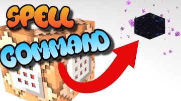 Minecraft Command Block Tutorial - End Spell Bedrock Edition (Xbox One,Mcpe,Windows10)