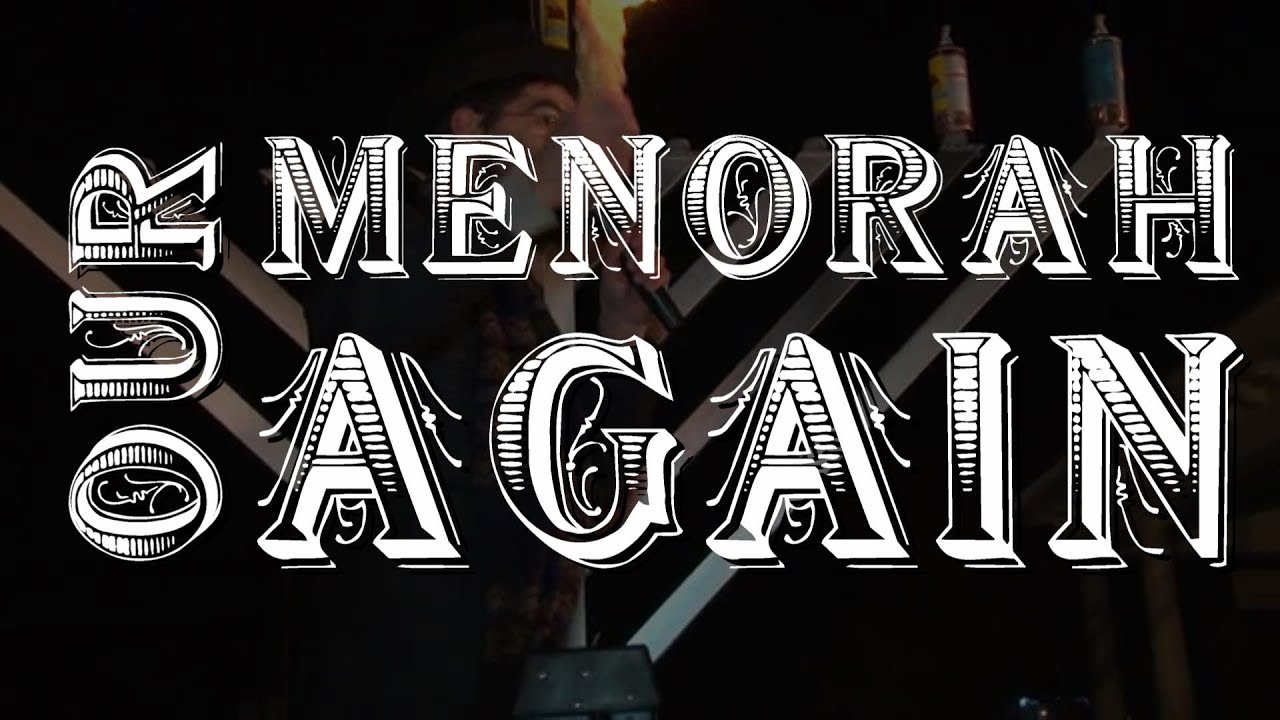 Our Menorah Again lyrics video YouTube