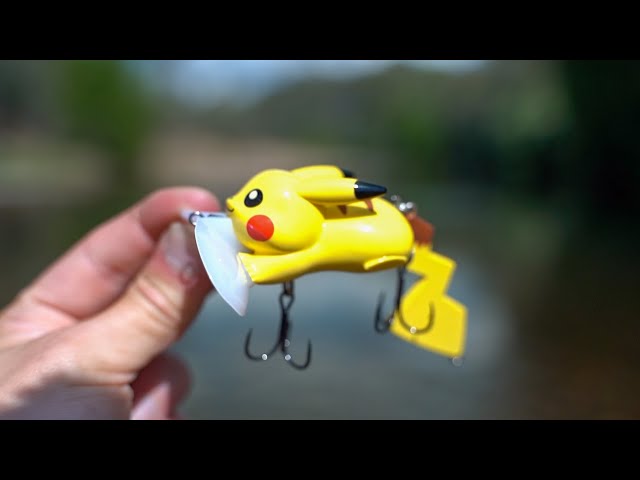 Can This Pikachu Lure Catch Murray Cod!? 