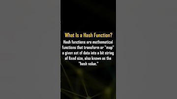 What is a Hash Function?