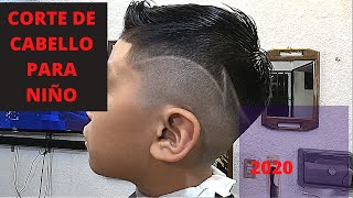 CORTE DE CABELLO PARA NIÑO 2020