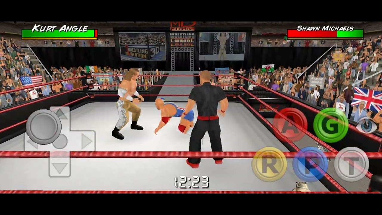 Shawn Michaels Vs Kurt Angle WM 21 good match