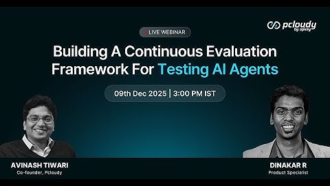 Building a Continuous Evaluation Framework for Testing AI Agents