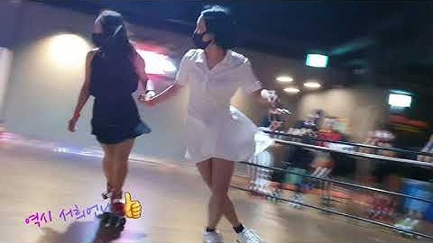 #놀고 #롤러스케이트장 #크로스 #해방 #롤러영상