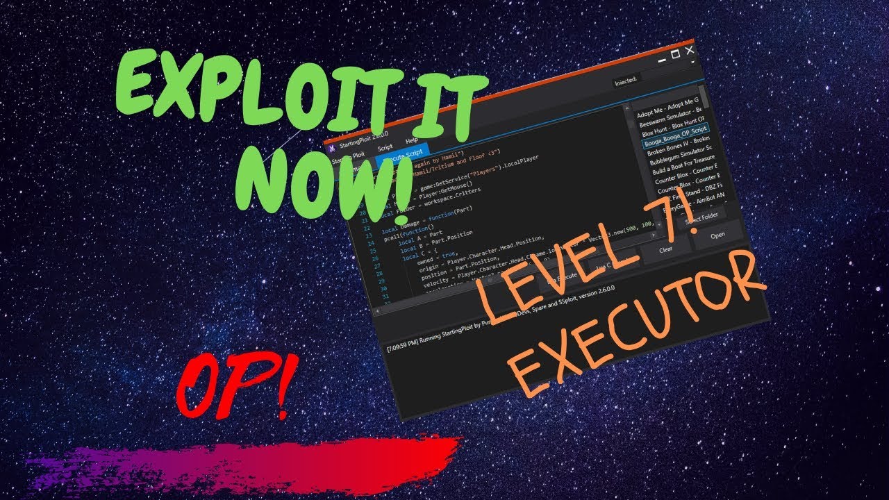 New 2019 April And May Update Working Roblox Exploit Level 7 Executor Free And More Youtube