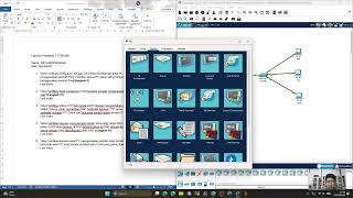 Konfigurasi 6 PC dan 2 Switch dalam satu segment - Cisco Packet Tracer Part 1