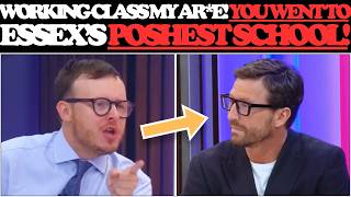 CLEVER Pundit EXPOSES Mockney, Far-Right LOUDMOUTH And HIs PHONEY  "Working Class" Routine!