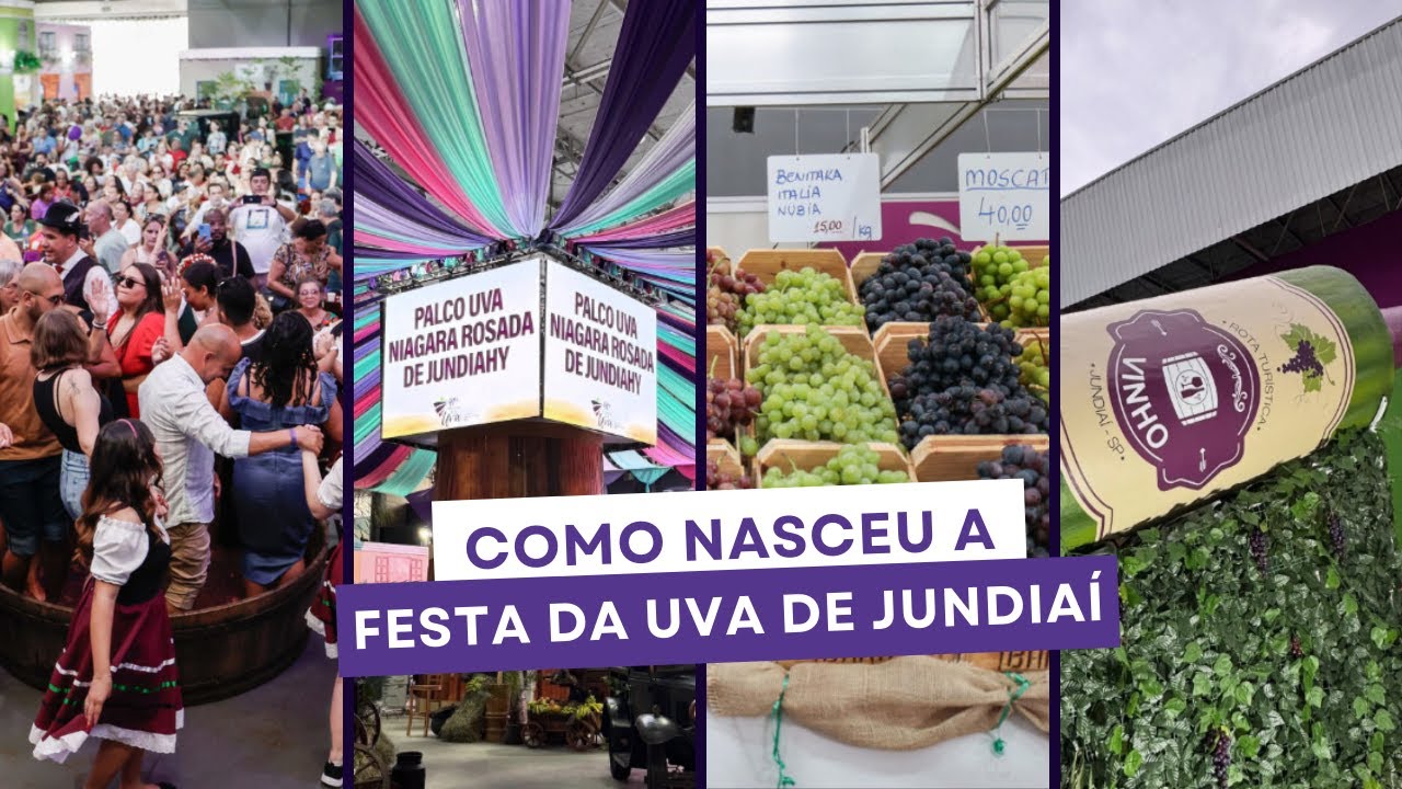 TRADIÇÃO, MEMÓRIA E IDENTIDADE | COMO NASCEU A FESTA DA UVA DE JUNDIAÍ | TVTEC JUNDIAÍ