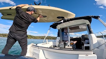 HOW HARD IS IT TO PLACE MY HOBIE LYNX ON THE ROOF RACKS OF MY BOAT