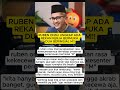 RUBEN ONSU UNGKAP ADA REKAN KERJA BERMUKA DUA BERINISIAL M
