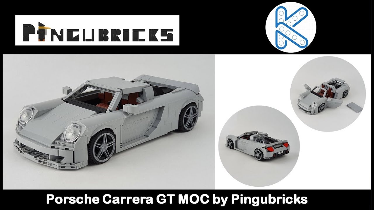 LEGO MOC-89618 Porsche Carrera GT by Pingubricks | Rebrickable