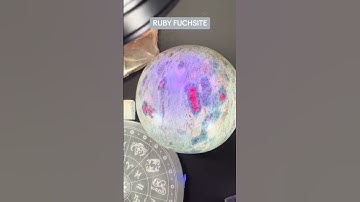 UV reactive crystals that glow in the dark