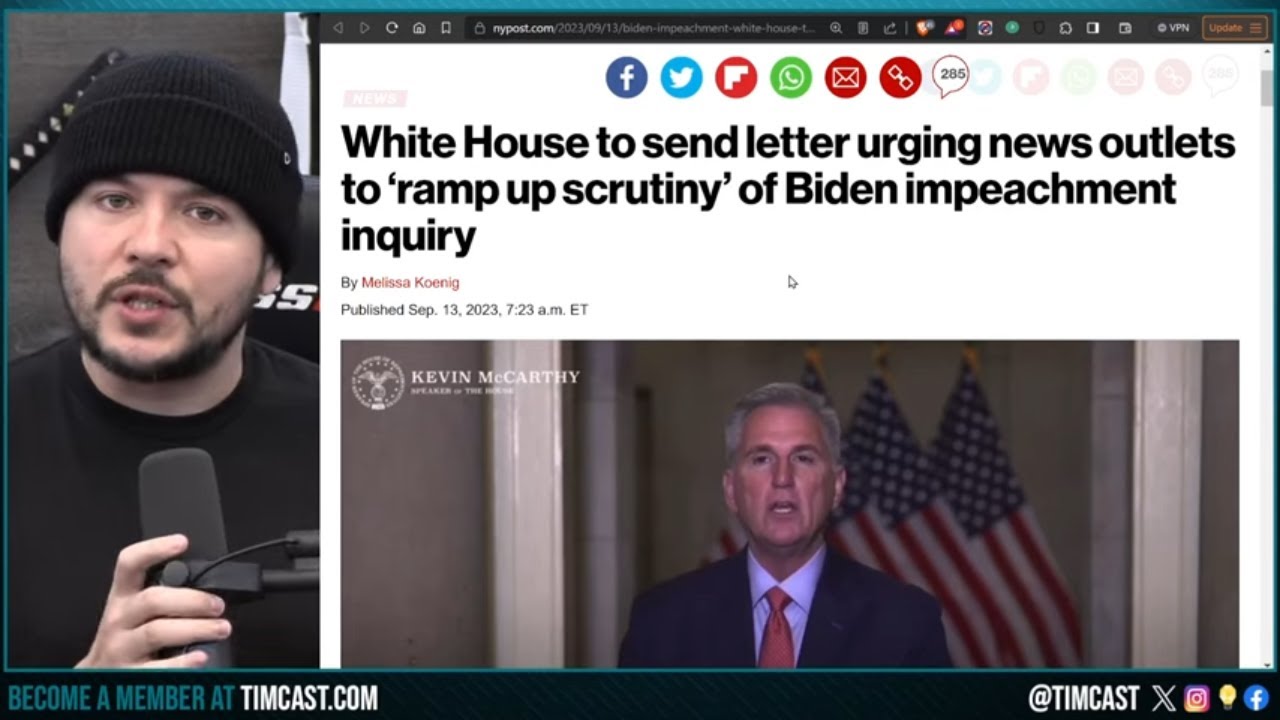 Democrats IN PANIC Over Impeachment, Send DEMAND To Press To HELP THEM, THE END IS NEAR FOR BIDEN