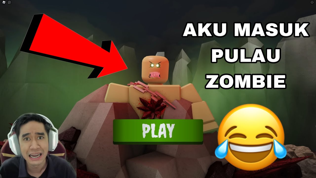 AKU MASUK PULAU ZOMBIE 😂 ESCAPE ZOMBIE ISLAND HARD OBBY 🧟