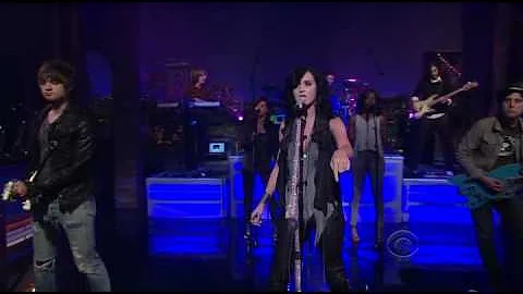 Katy Perry - Teenage Dream (Live David Letterman) HD