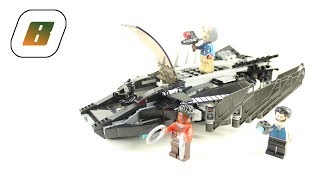 LEGO® - Speed Build – 76100 Roylan Talon Fighter Attack – review - speedbuild