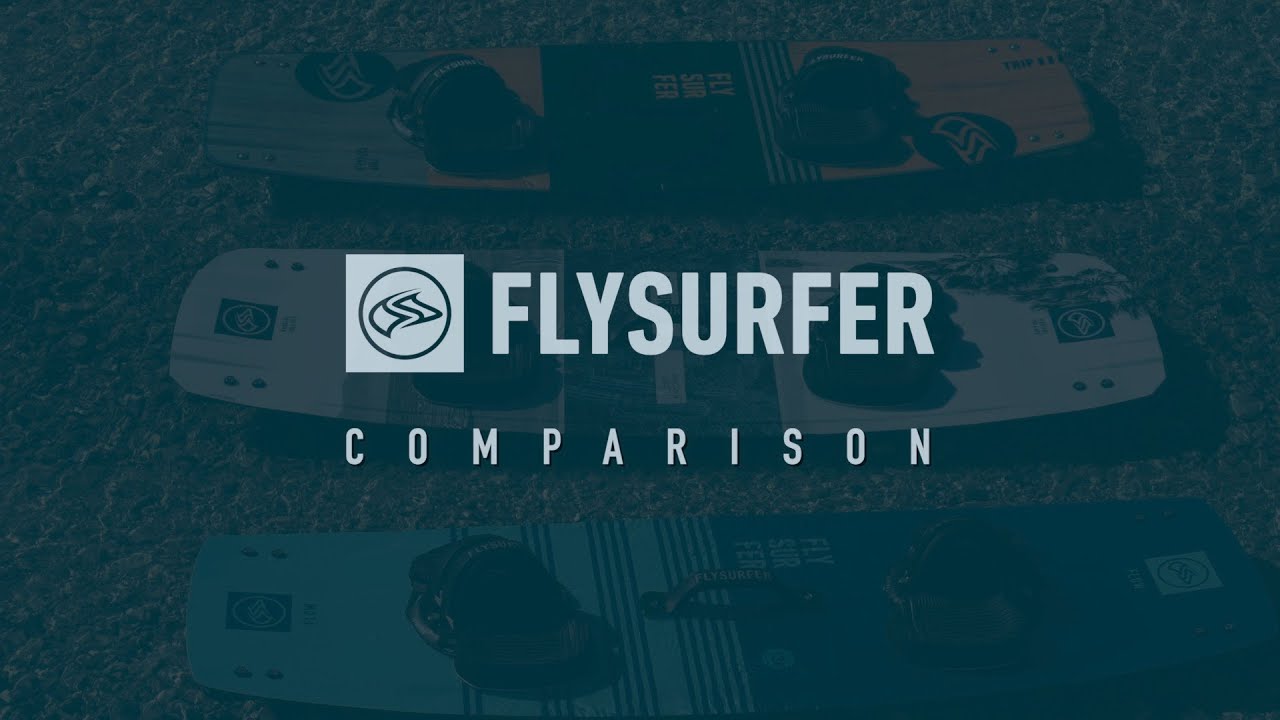 FLYSURFER board comparison FLOW TRIP RADICAL