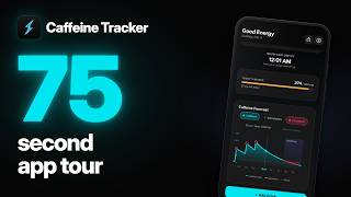 Caffeine Tracker in 75 Seconds: The Full App Tour screenshot 5