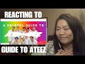 REACTING to a HELPFUL Guide to Stanning ATEEZ