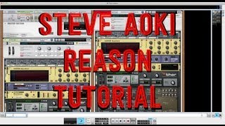 Reason Tutorial Steve Aoki-Mr Taxi Synth Lead Reason Tutorial