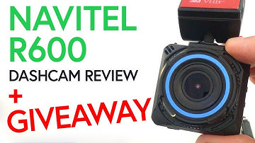 Navitel R600 Dashcam Review (GIVEAWAY CLOSED!!)