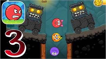 Red Ball 7  Gameplay Walkthrough Part 3 ( iOS, Android)