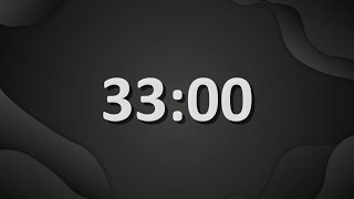 33 Minute (1980 Seconds) Countdown Timer