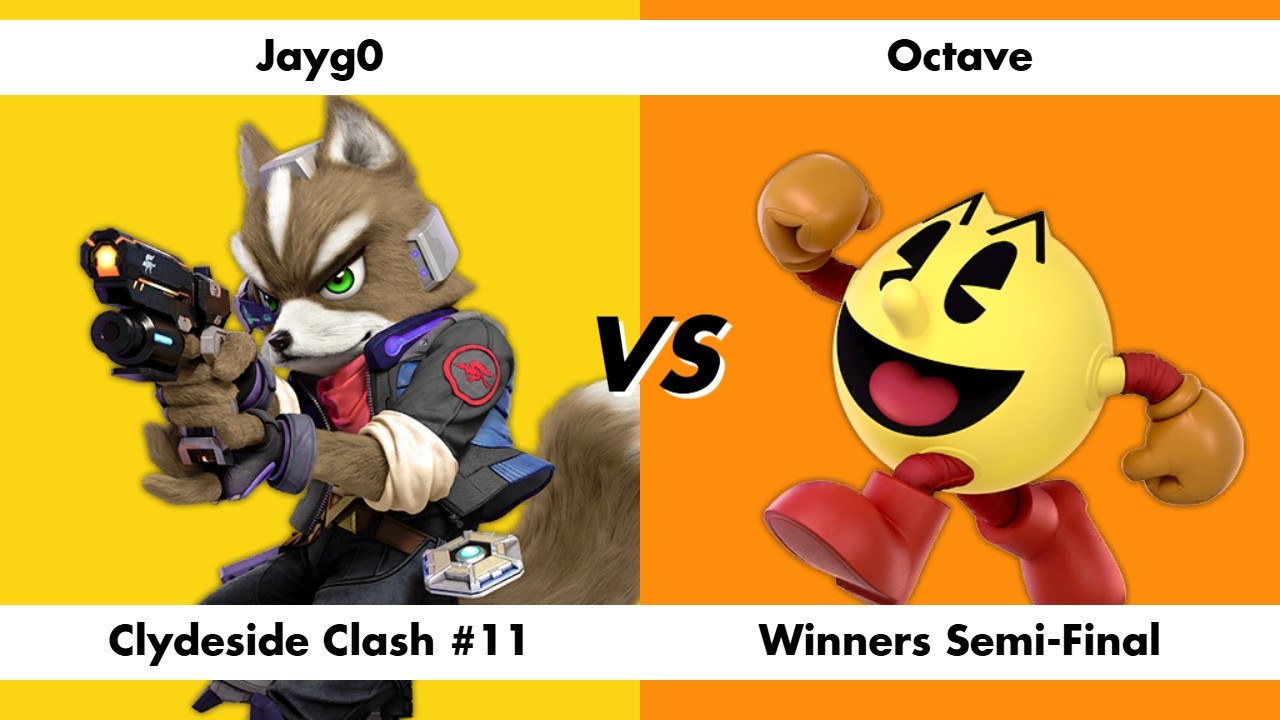 Jayg0 (Fox) vs Octave (PAC-MAN) - Clydeside Clash 11 Winners Semi-Final