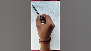 draw with me- Krishna drawing, outline tutorial, step by step #art #drawing #krishna #viralvideo