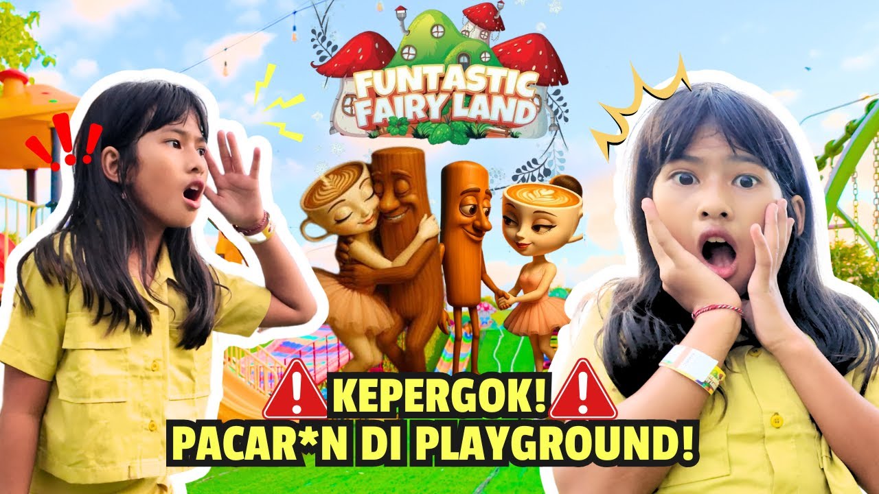 SERU BANGET!! DISTA MAIN SEHARIAN DI FUNTASTIC FAIRY LAND BALI KETEMU TUNG TUNG BALERINA!! 