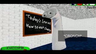 BB+ but Baldi eats an apple while chasing you