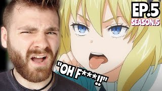 URM... SUS... MUCH?!! | FOOD WARS - EPISODE 5 | SEASON 5 | REACTION!