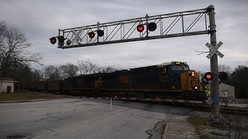 CSXT E319 Northbound On The CN&L Subdivision At Newberry SC