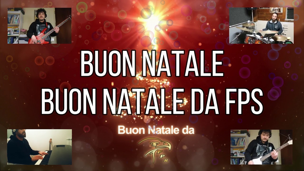 Buon Natale Karaoke.Fps Friends Buon Natale Da Fps Instrumental Karaoke Youtube